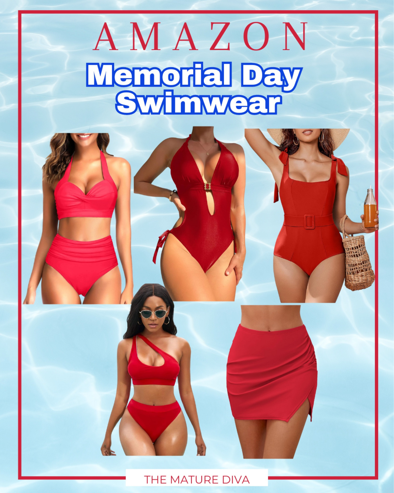 Getting ready for Memorial Day with cute swimwear.  Many sexy styles to choose from.

Great for curvy girls😀

#swimsuit #swimwear

#LTKMidsize #LTKStyleTip #LTKSwim