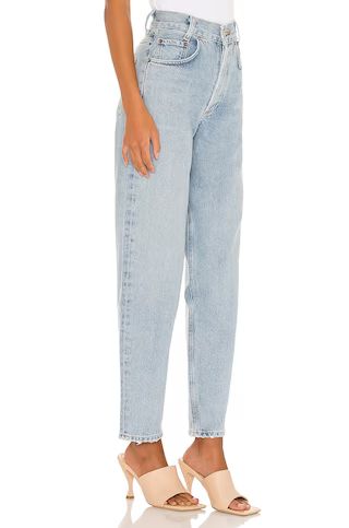 AGOLDE High Rise Tapered Baggy Jean in Dimension from Revolve.com | Revolve Clothing (Global)