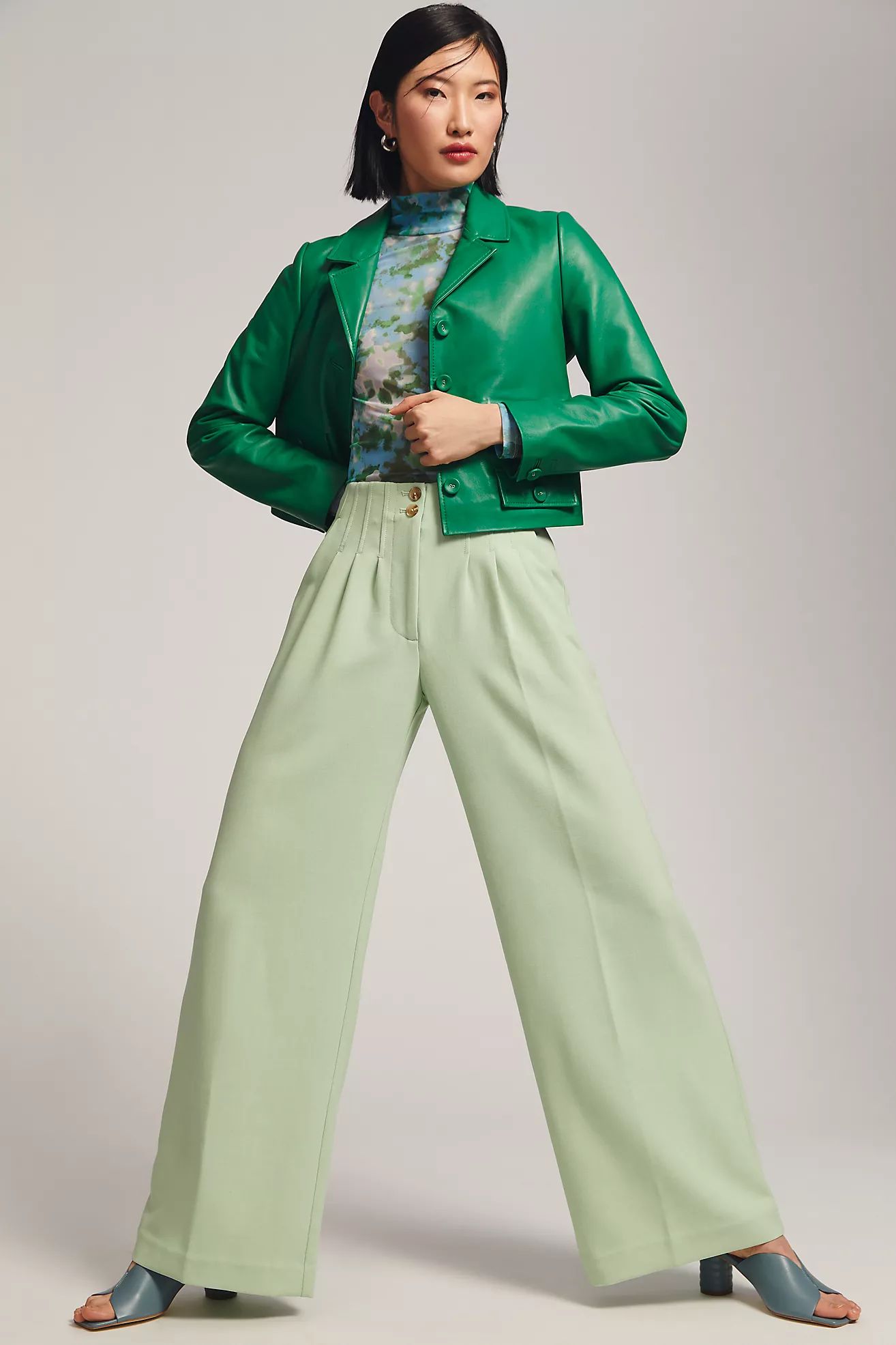Maeve Wide-Leg Trousers | Anthropologie (US)