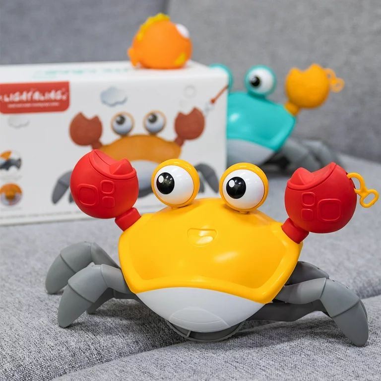 Lightaling Crab Bath Toy Baby Bathtub Toys for Toddlers 2 In 1  Clockwork Crab Toys Dragging & Wa... | Walmart (US)