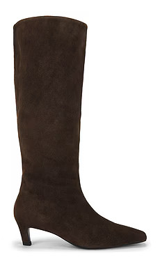 Tony Bianco Evysa Boot in Espresso Suede from Revolve.com | Revolve Clothing (Global)