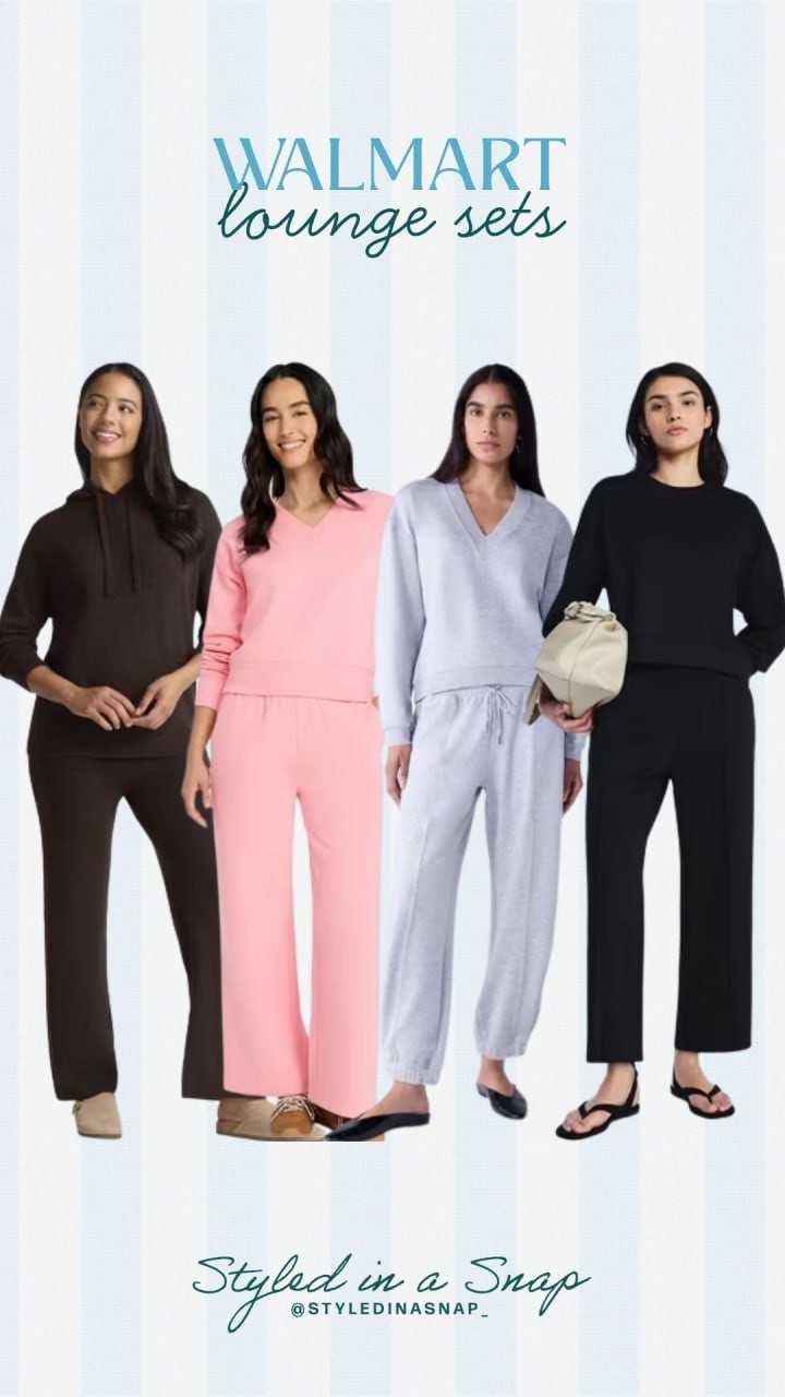 Walmart lounge sets 🍂 Cozy matching sets in every color, perfect for lounging or running errands!

// Walmart Lounge Set, Walmart Loungewear, Walmart Fashion Finds, Walmart Womens Fashion 

 #LTKgrwm #LTKootd #LTKSeasonal
