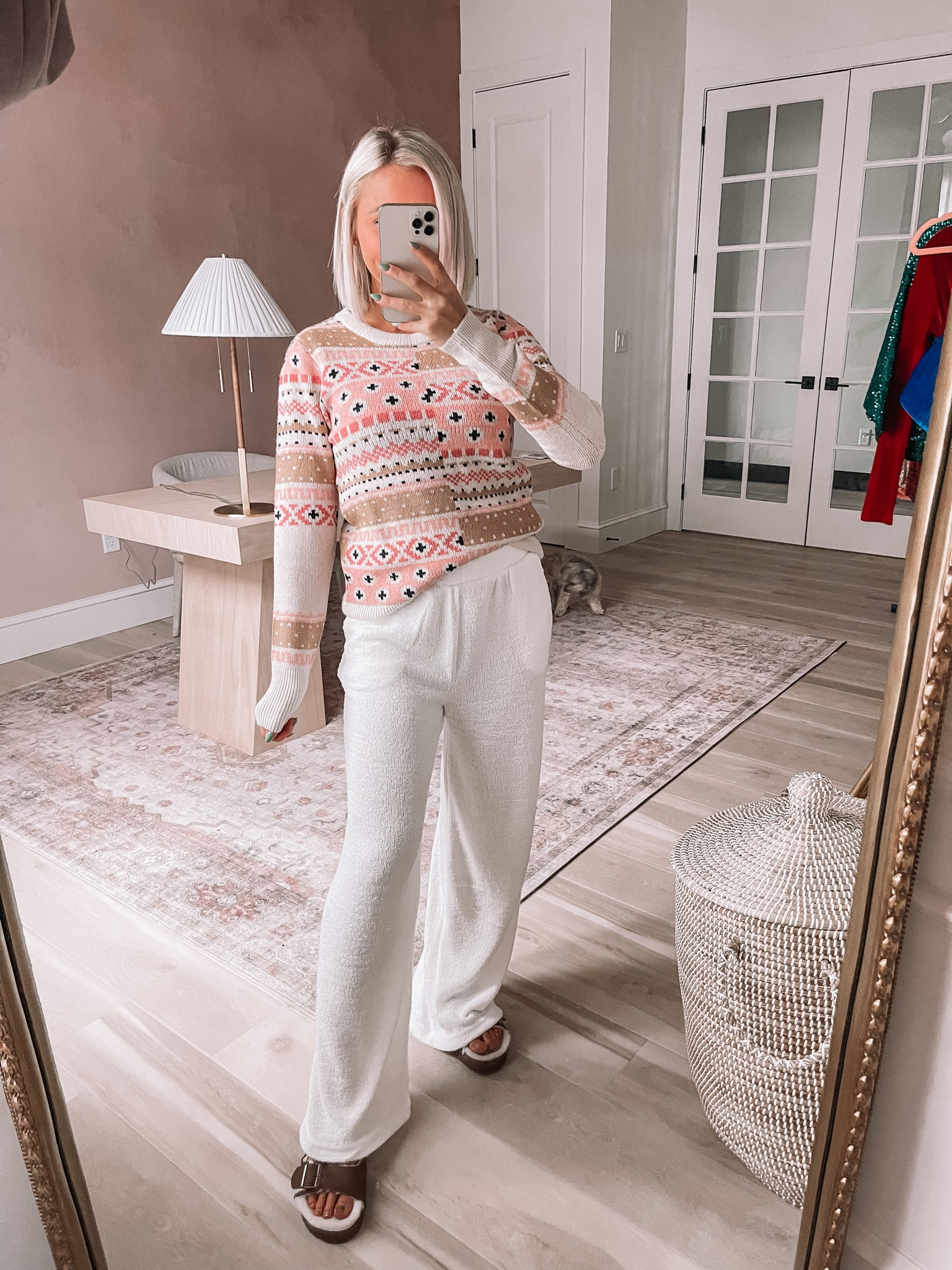 $20 holiday sweat from #walmart size XS #walmartfashion 

#LTKHoliday #LTKunder50 #LTKSeasonal