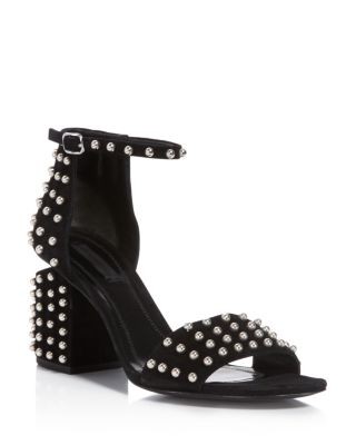 Alexander Wang Abby Studded Cutout Block Heel Sandals - 100% Bloomingdale's Exclusive | Bloomingdale's (US)