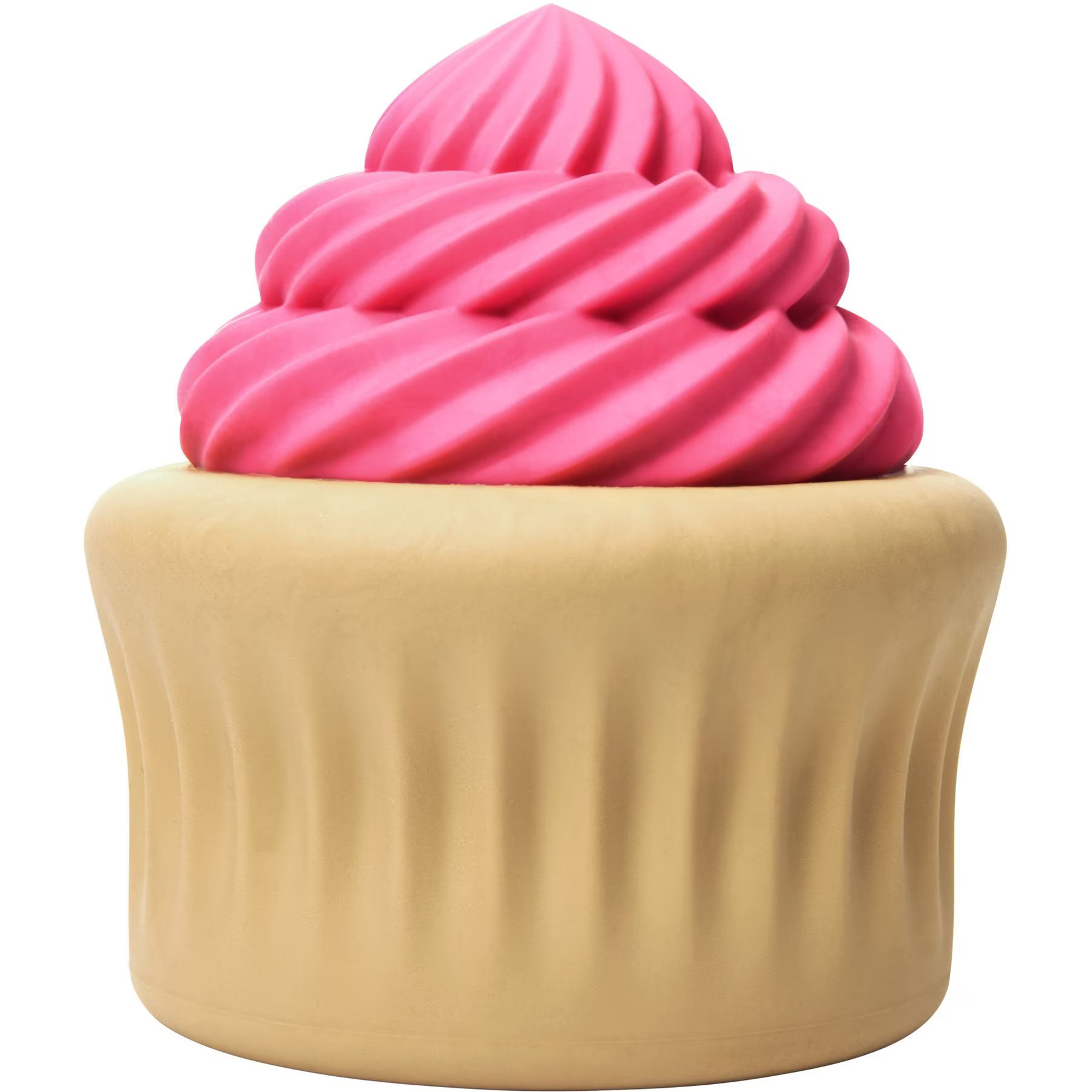 Frisco Vanilla Flavored Cupcake Rubber Chew Dog Toy for Heavy Chewers, Large/X-Large | Chewy