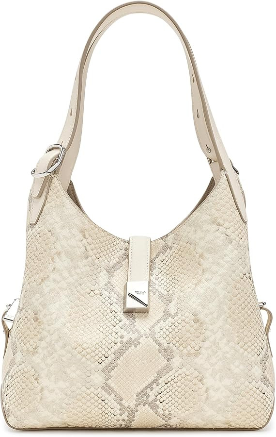 kate spade new york womens Deco Pebbled Leather Crossbody Tote | Amazon (US)