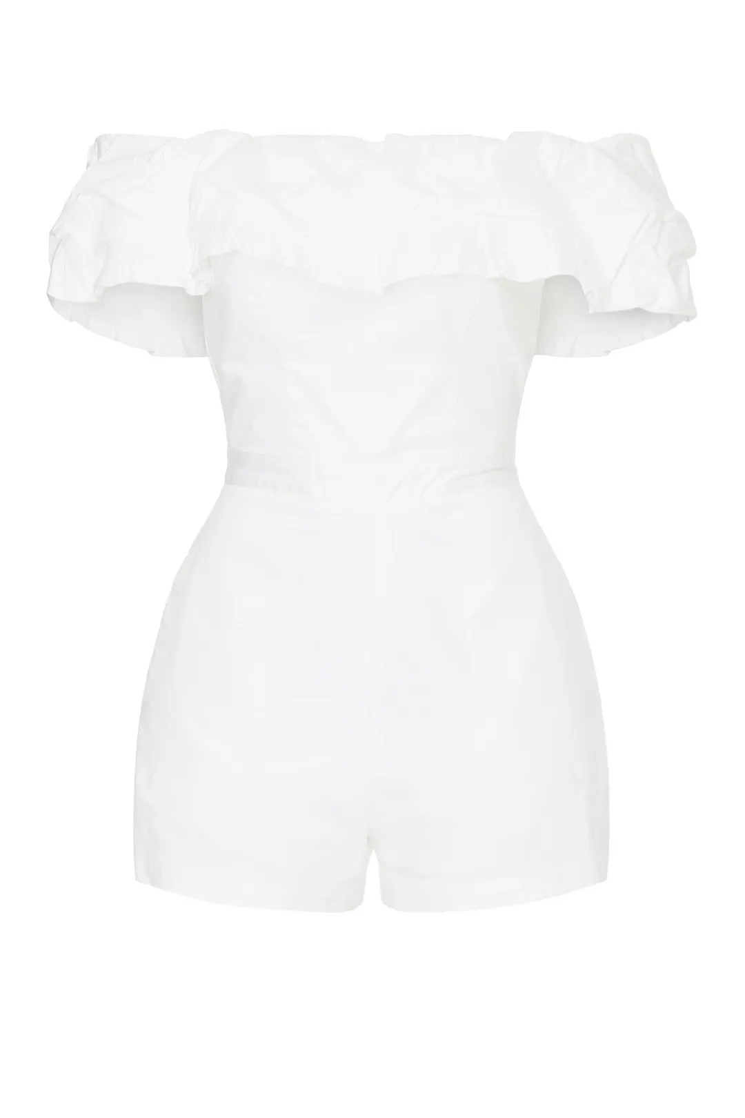 White Romper | Rent the Runway