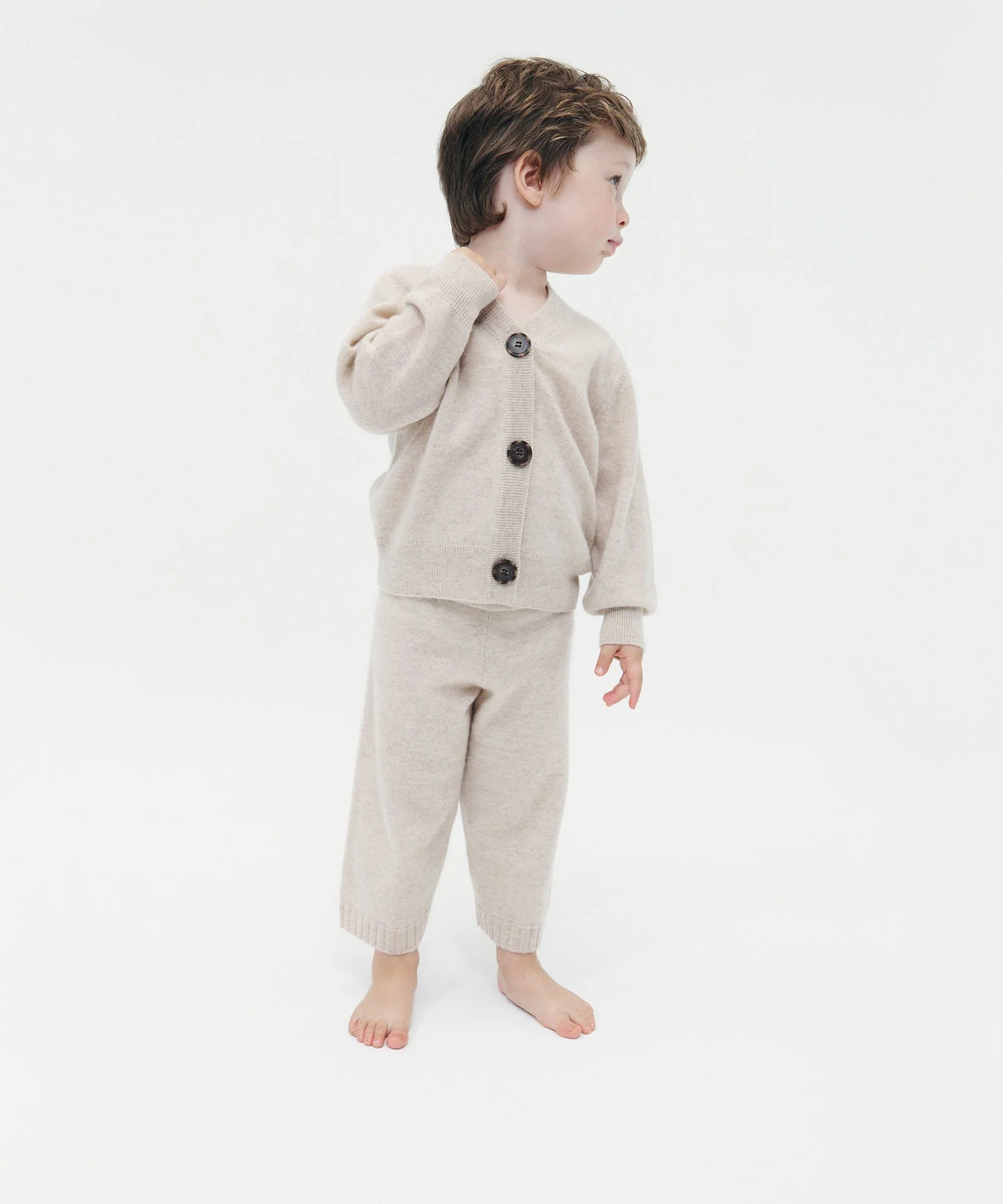 Kid's Cashmere Cropped Pant | NAADAM