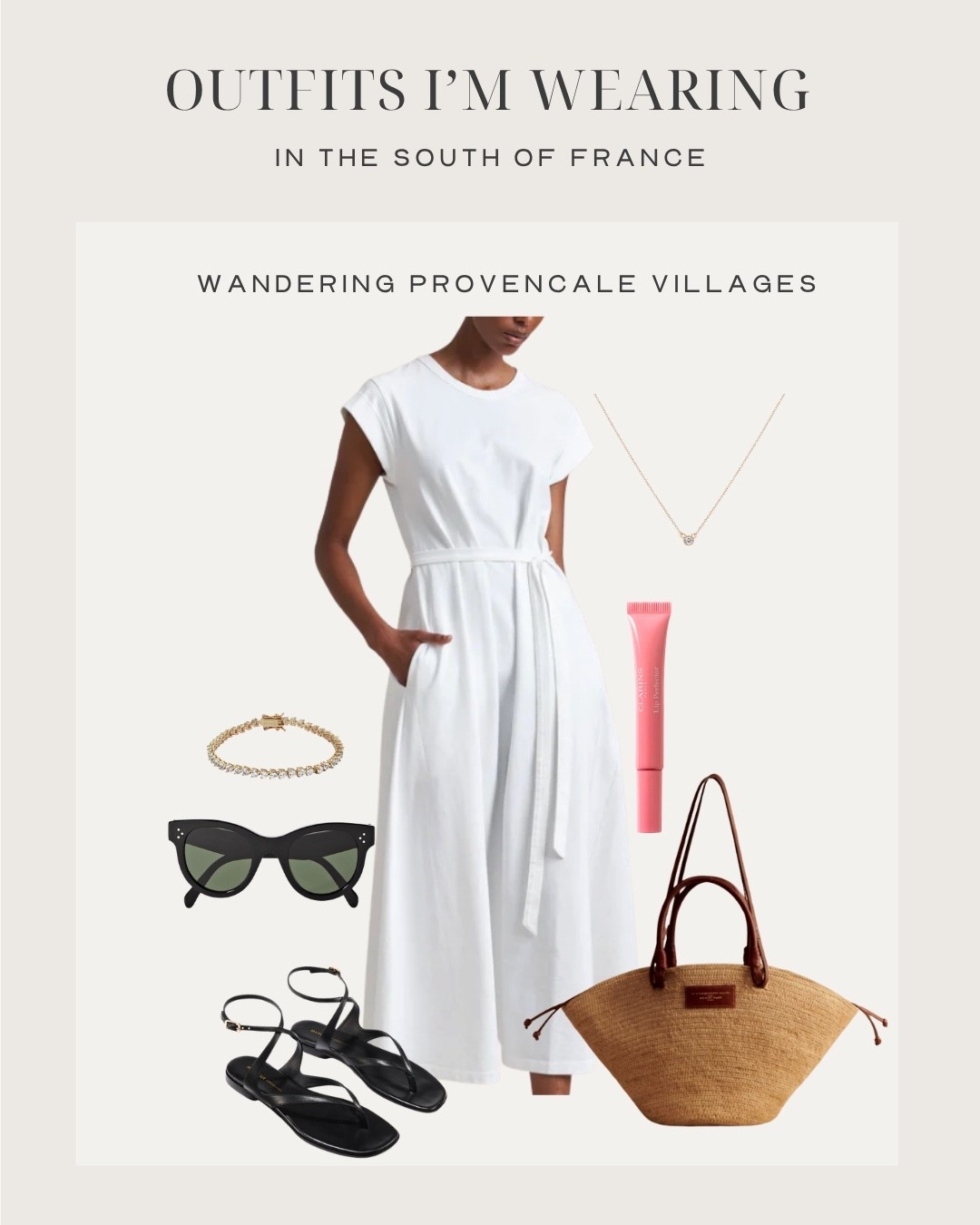South of France outfit for wandering Provençale villages 

French countryside style
Exploring outfit 
Relaxed white dress
Simple summer style 
South of France outfit 
EuroSummer

#LTKSeasonal #LTKOver40