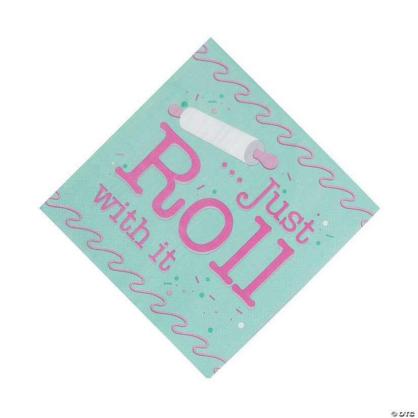 Baking Party Rolling Pin Luncheon Napkins - 16 Pc. | Oriental Trading Company