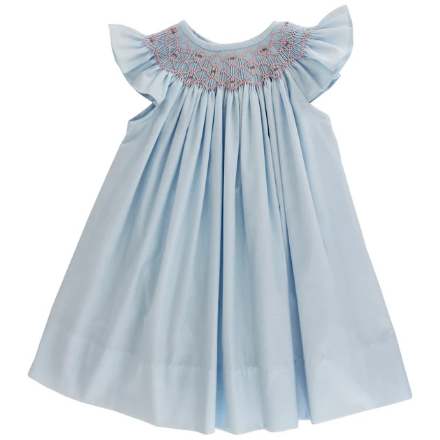 Blue with Rosebuds - Bishop | The Bailey Boys, inc