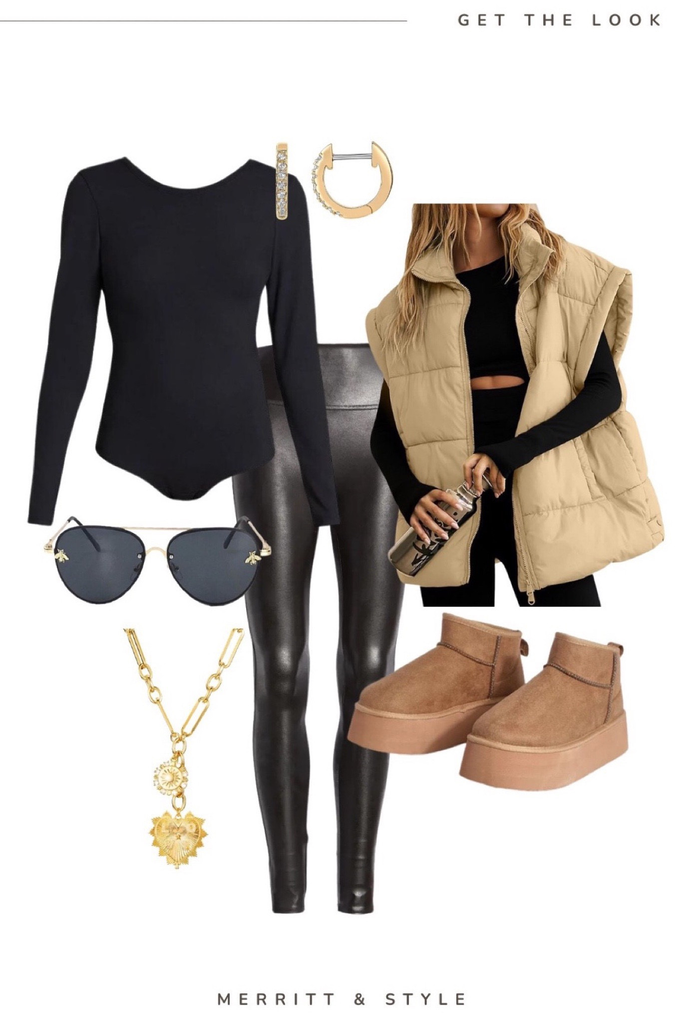 Ootd this vest is a look a like for the free people one but a fraction of the cost! And these boots are just a great save bs splurge! 