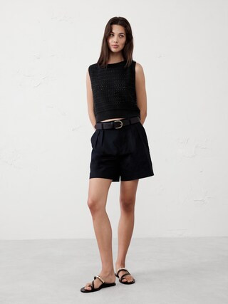 Open-Stitch Sweater Tank | Banana Republic Factory