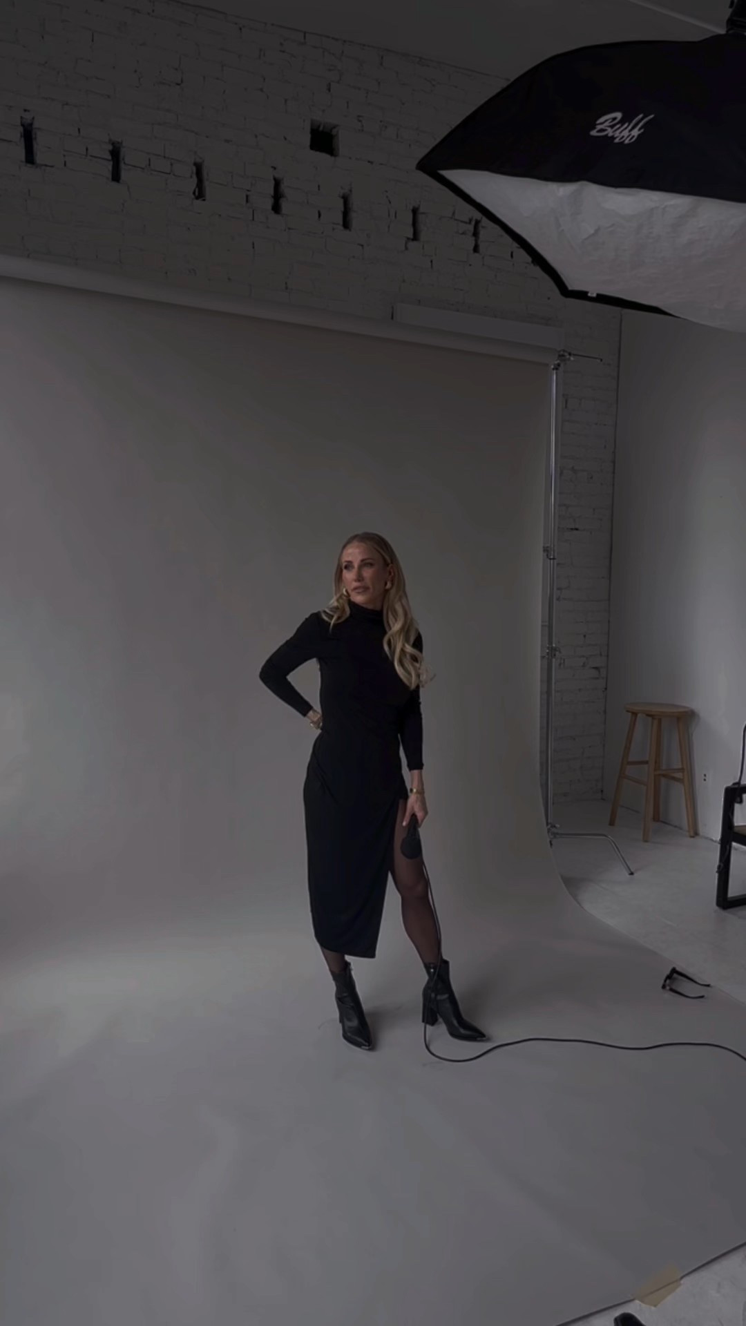 Here for the boots 🖤✨ #blackonblack 

#LTKWorkwear #LTKShoeCrush #LTKPetite