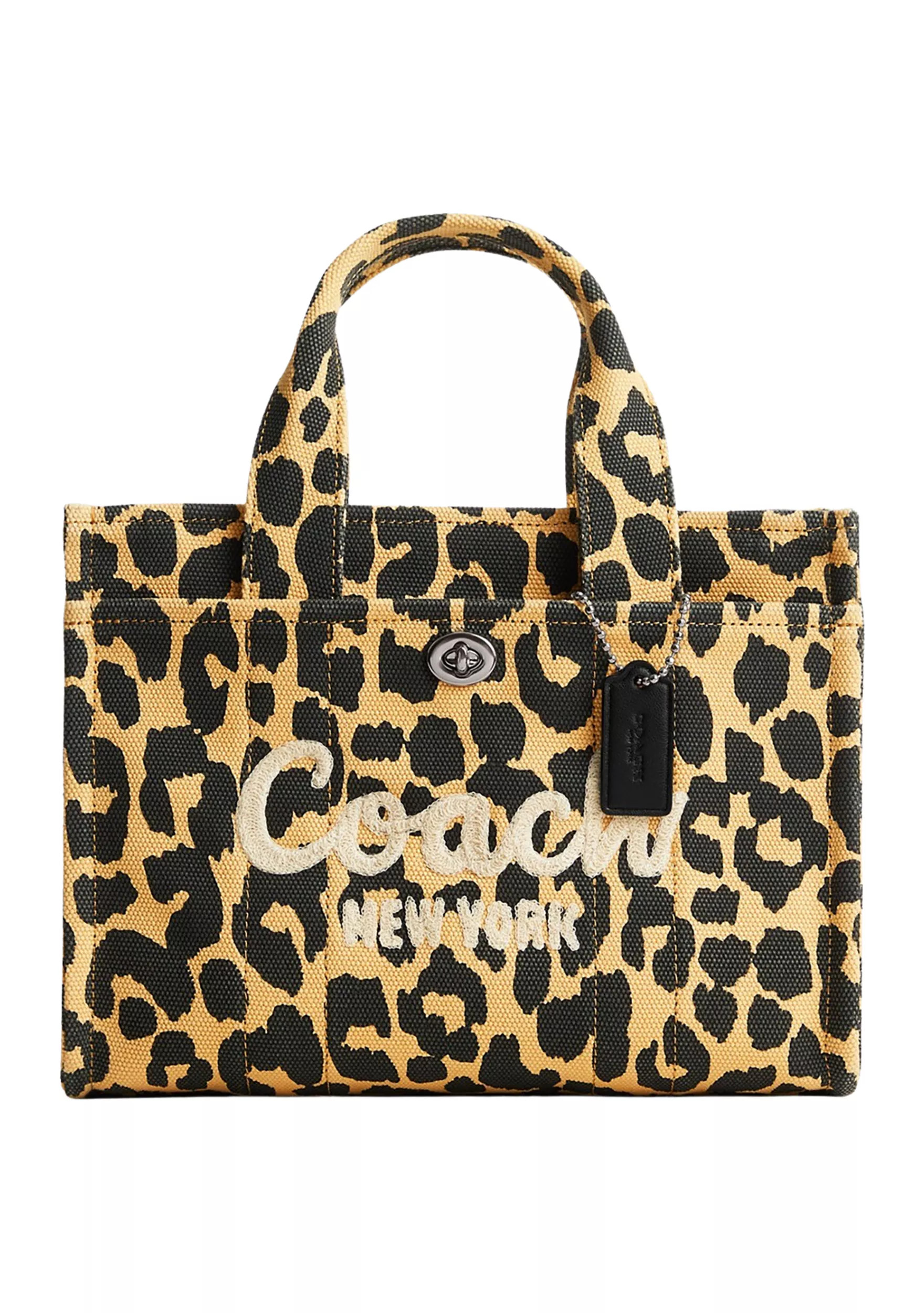 Cargo Tote 26 with Leopard Print | Belk