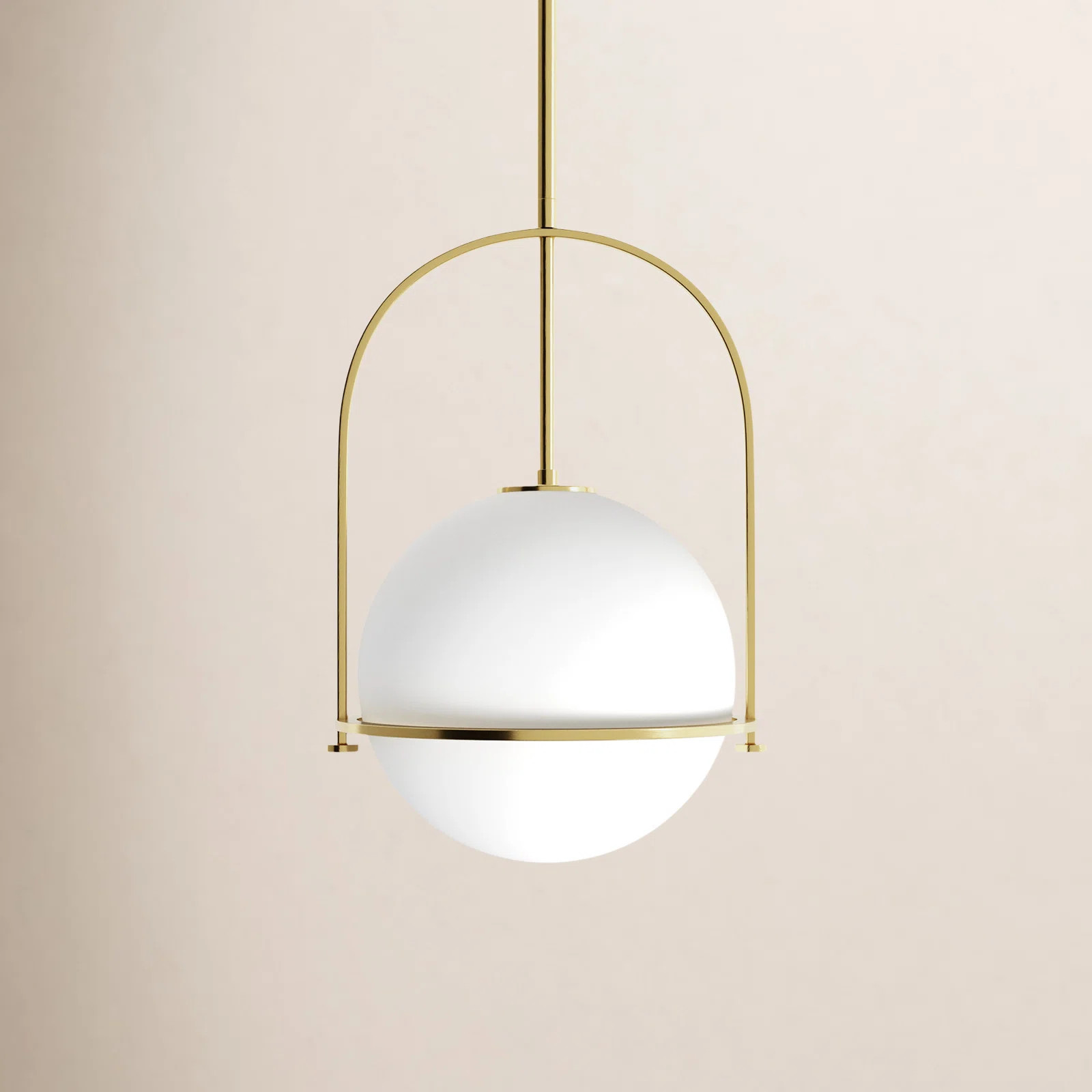 Arie Single Light Pendant w/ Globe Shade | Wayfair North America