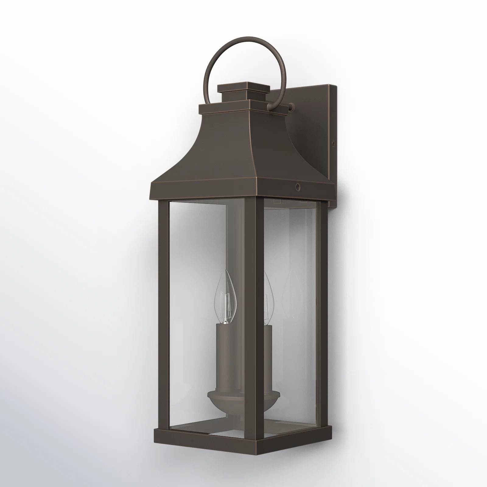Caden 2 Light Outdoor Wall Light | Birch Lane
