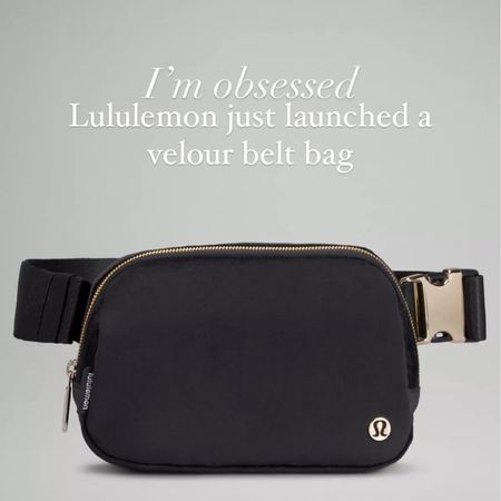 Lululemon belt bag in ✨velour✨ are you kidding me!? 🫶🏼

lululemon favorites 
lulu faves
belt bag
black belt bag 
lululemon belt bag
lululemon favorites

#LTKHoliday #LTKSeasonal #LTKGiftGuide