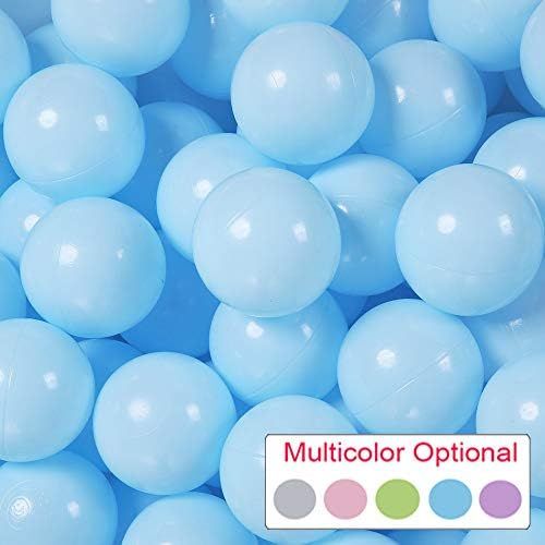 PlayMaty Pack of 50 Macaron Pit Ball Plastic Ball Kids Swim Pit Fun Toy 50 Pieces Phthalate Free ... | Amazon (US)