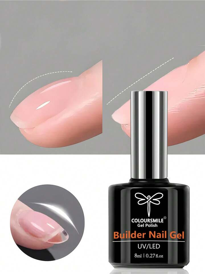 COLOURSMILE Clear Building Nail Gel Nail Polish For Strengthener Gel Extension Gel Base Coat In A... | SHEIN