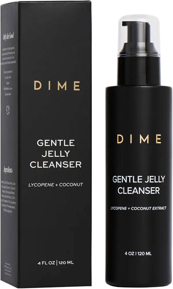 DIME Beauty Gentle Jelly Cleanser, Hydrating Facial Cleanser and Makeup Remover with Vitamin E, S... | Amazon (US)