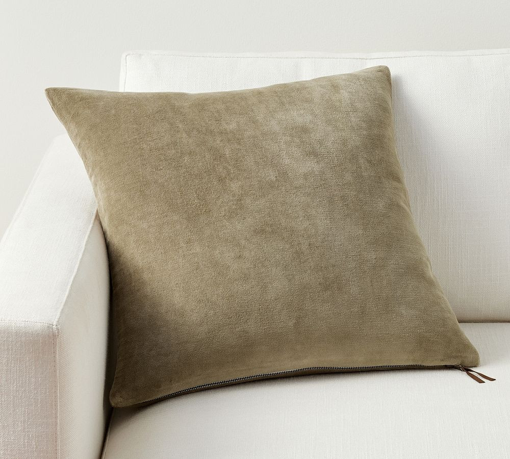 Everywhere Velvet Pillow | Pottery Barn (US)