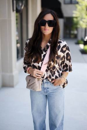 @ashdonielle Blush/White Star Bag Strap | Social Threads