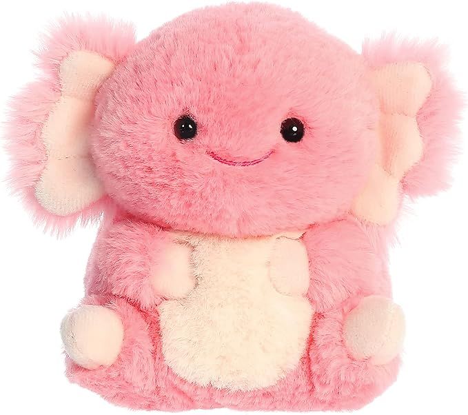 Aurora® Round Rolly Pet™ Ari Axolotl™ Stuffed Animal - Adorable Companions - On-The-Go Fun -... | Amazon (US)