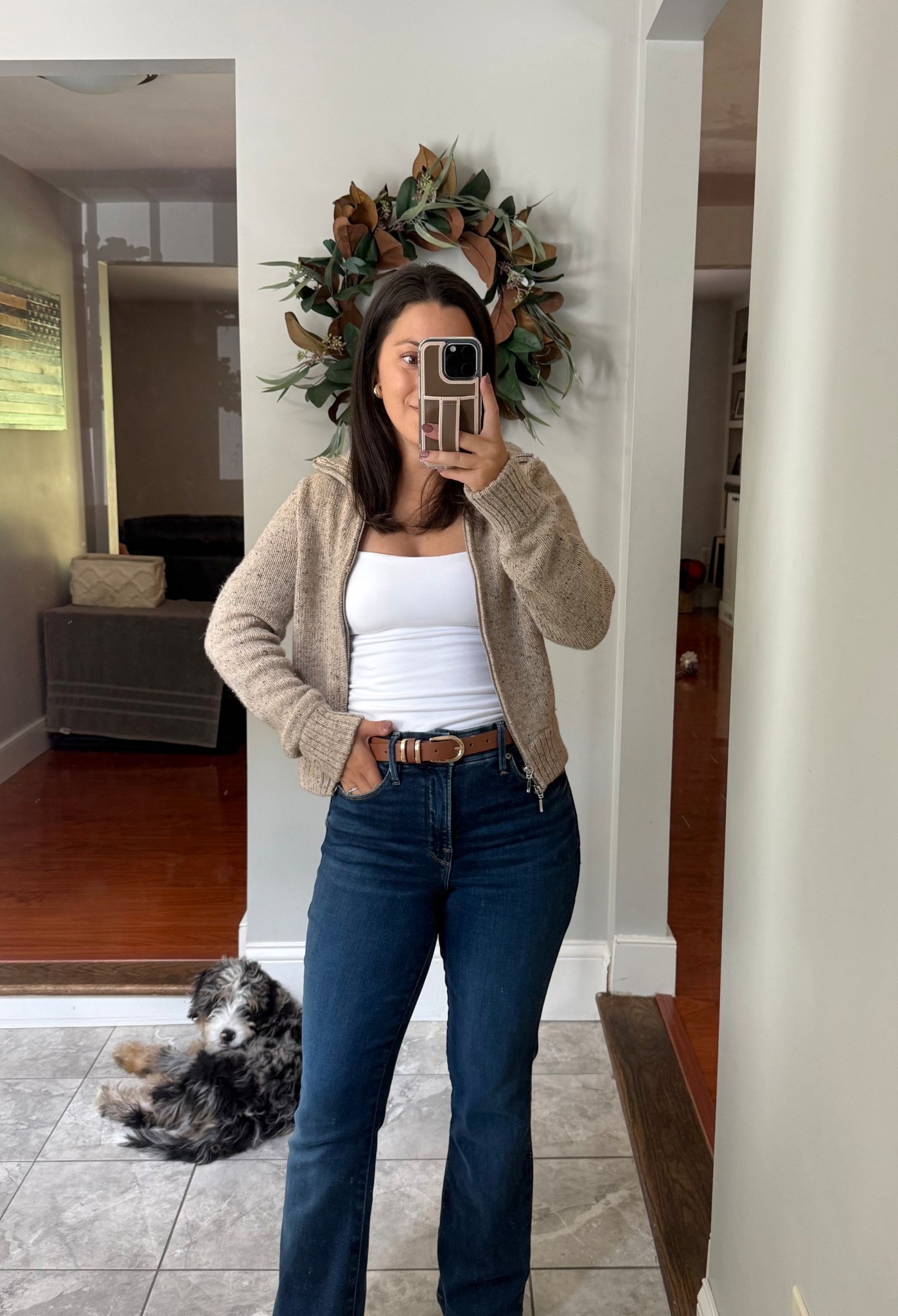 Zip cardigan & bra free cami on sale + code CYBERAF to save even more! 

Cyber week, cyber Monday, Black Friday, cardigans, sweaters, petite, casual outfits, fall outfit, winter outfit, mom outfit

#LTKCyberWeek #LTKSaleAlert #LTKPetite