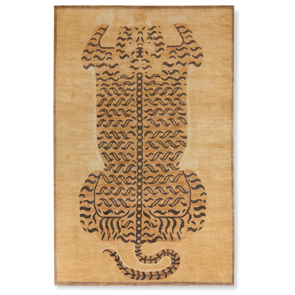 Hand Knotted Tibetan Tiger Rug | Williams-Sonoma
