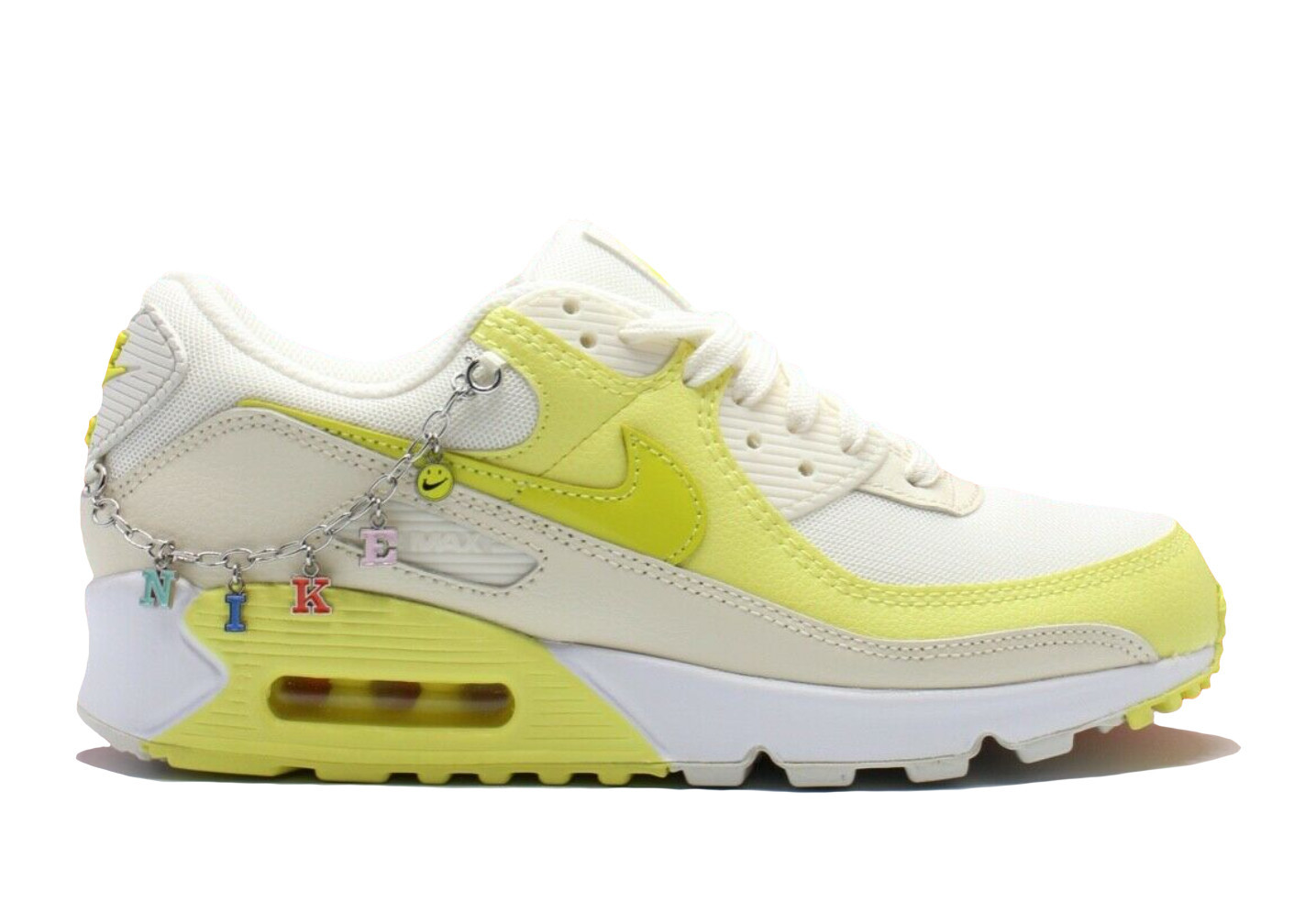 Nike Air Max 90 SE Have a Nike Day Princess Charming (Women's) Sneakers in Sail/Light Voltage Yellow Ii/Light Zitron | StockX