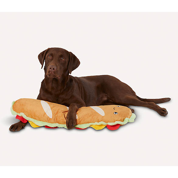 Joyhound X- Large Sandwich Dog Toy - Plush, Squeaker, Crinkle | PetSmart