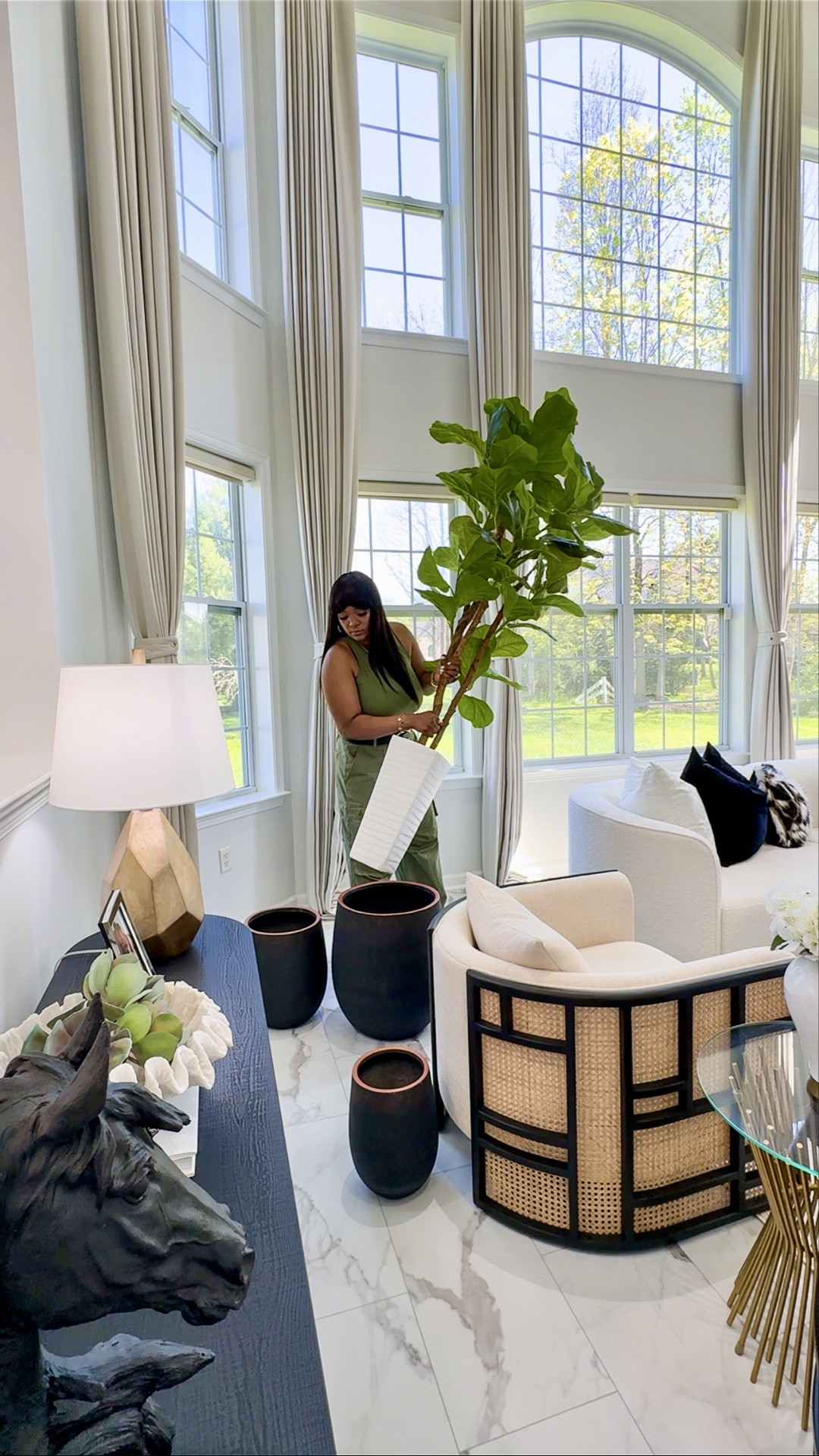 Plant and planters has a way of adding life and color to any space. They help elevate your home 💯
Tap below to shop! Follow me @omabelle for more Fashion, Home & everything inbetween. Glad to have you here!!! 💕😊🙏

Home | Home decor |Entryway decor | Entryway table | console table | Buffet table | Accent table
Pottery barn | Amazon home
Restoration hardware look for less |Luxe for less | Entryway ideas | Foyer table | Foyer decor | Sofa table | Black sofa table | Black console | Black accent table
| Black wooden table |Living room decor | Rugs | Area rug | Neutral rug | Living room family room rug | Sofa sectional | Washable cleanable sofa | Family friendly sofa furniture | Stain resistant fabric sofa | Cloud sofa | Family kid toddler | pet friendly sofa | Coffee table | Livingroom | Home decor | bedding | bedroom | fall decor |  fall porch | dresser | rug | kitchen | dispenser | cutlery set | knives

#LTKHome #LTKSaleAlert #LTKU