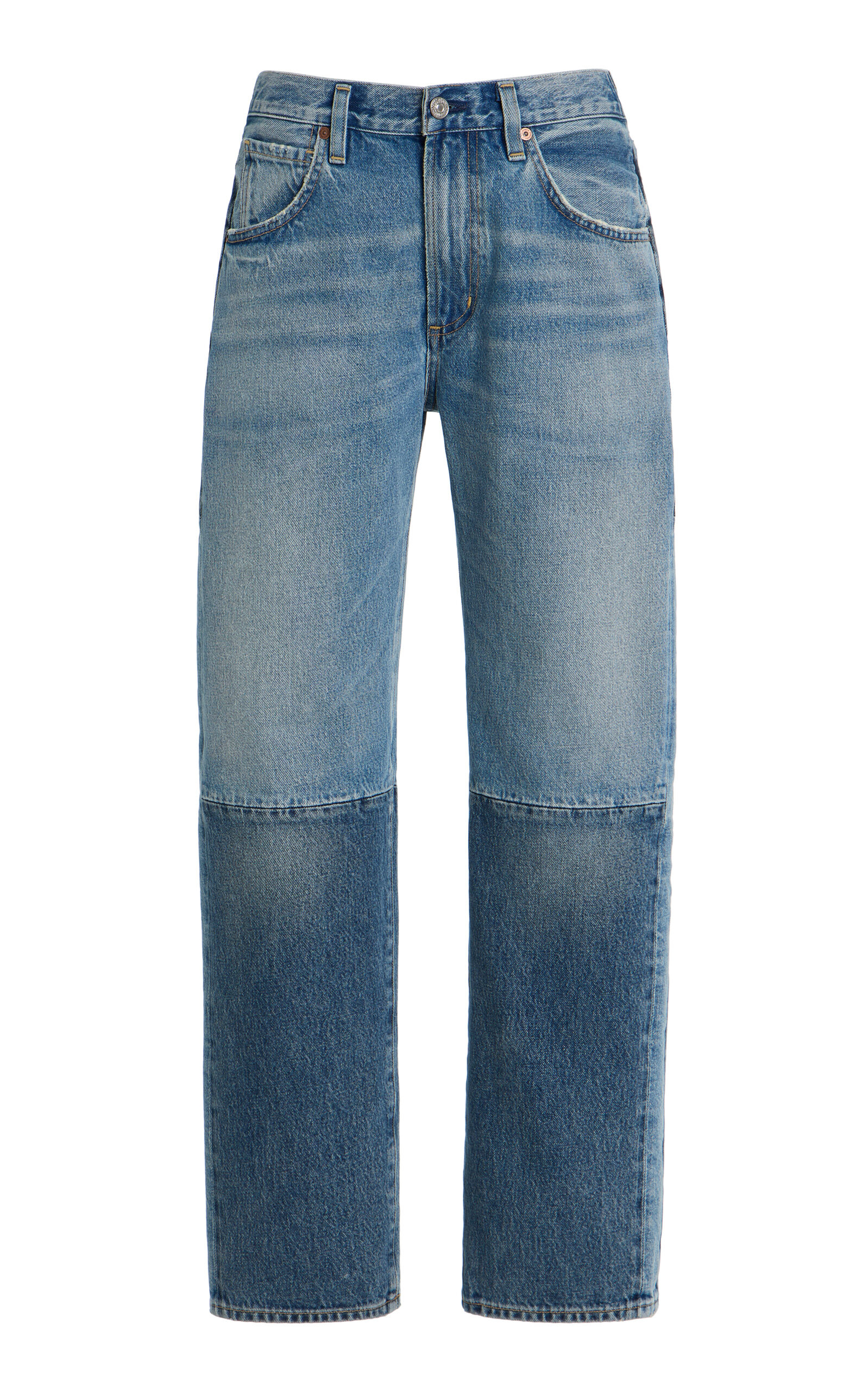 x Bloom Farm Exclusive Winslow Reworked Rigid Low-Rise Boyfriend Jeans | Moda Operandi (Global)