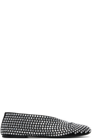 Black 'The Marcy' Ballerina Flats | SSENSE