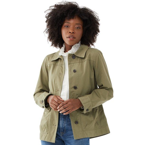 Free Assembly Women's Fatigue Jacket with Cinching | Walmart (US)