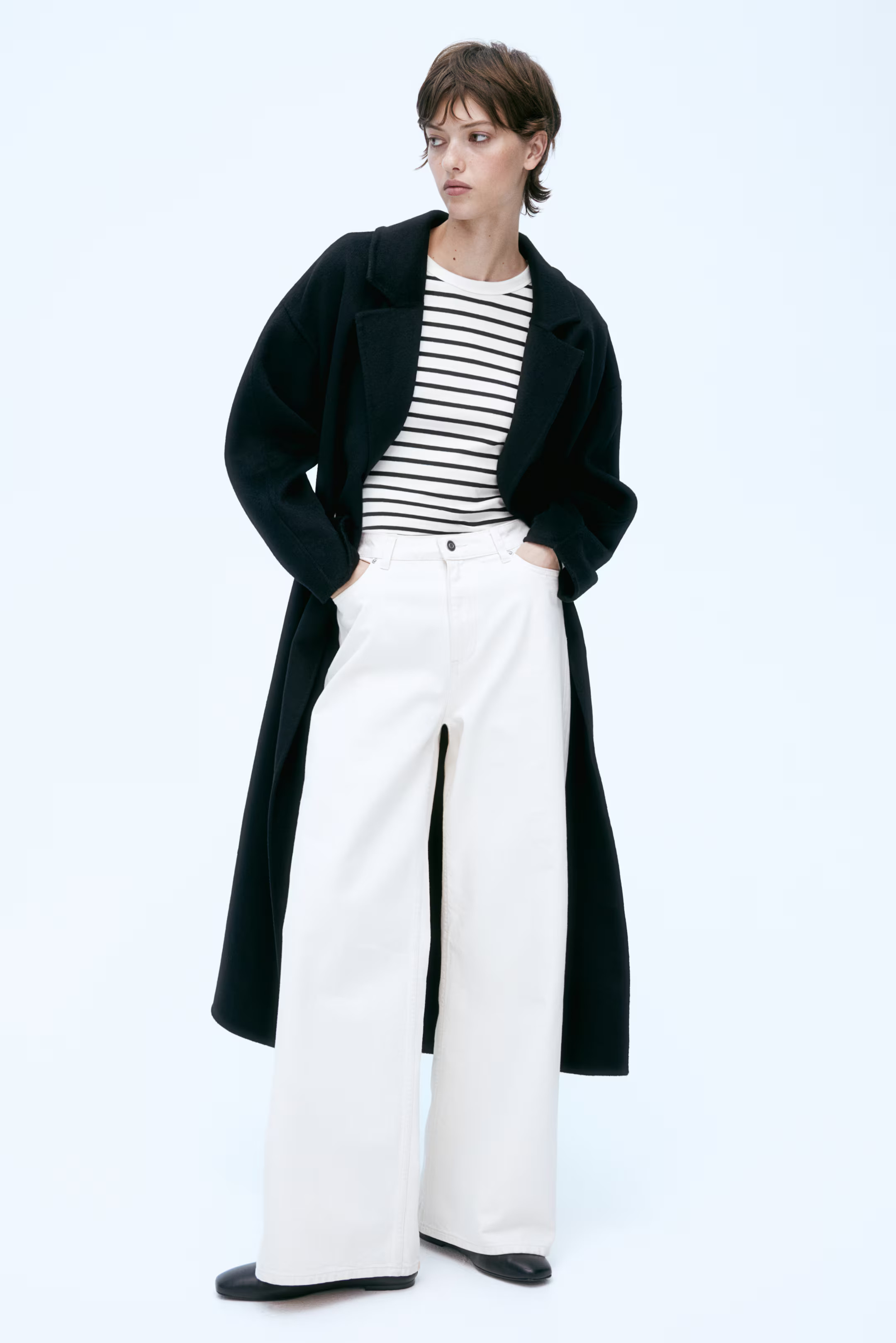 Geripptes Jerseyshirt | H&M (DE, AT, CH, NL, FI)