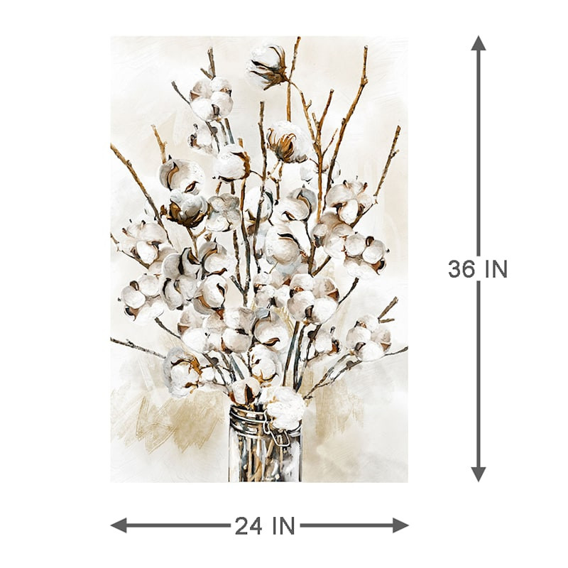 Framed Cotton Blossoms I Light Embellished Canvas Wall Art, 24x36








	
		
		
			
				4.9
			... | At Home