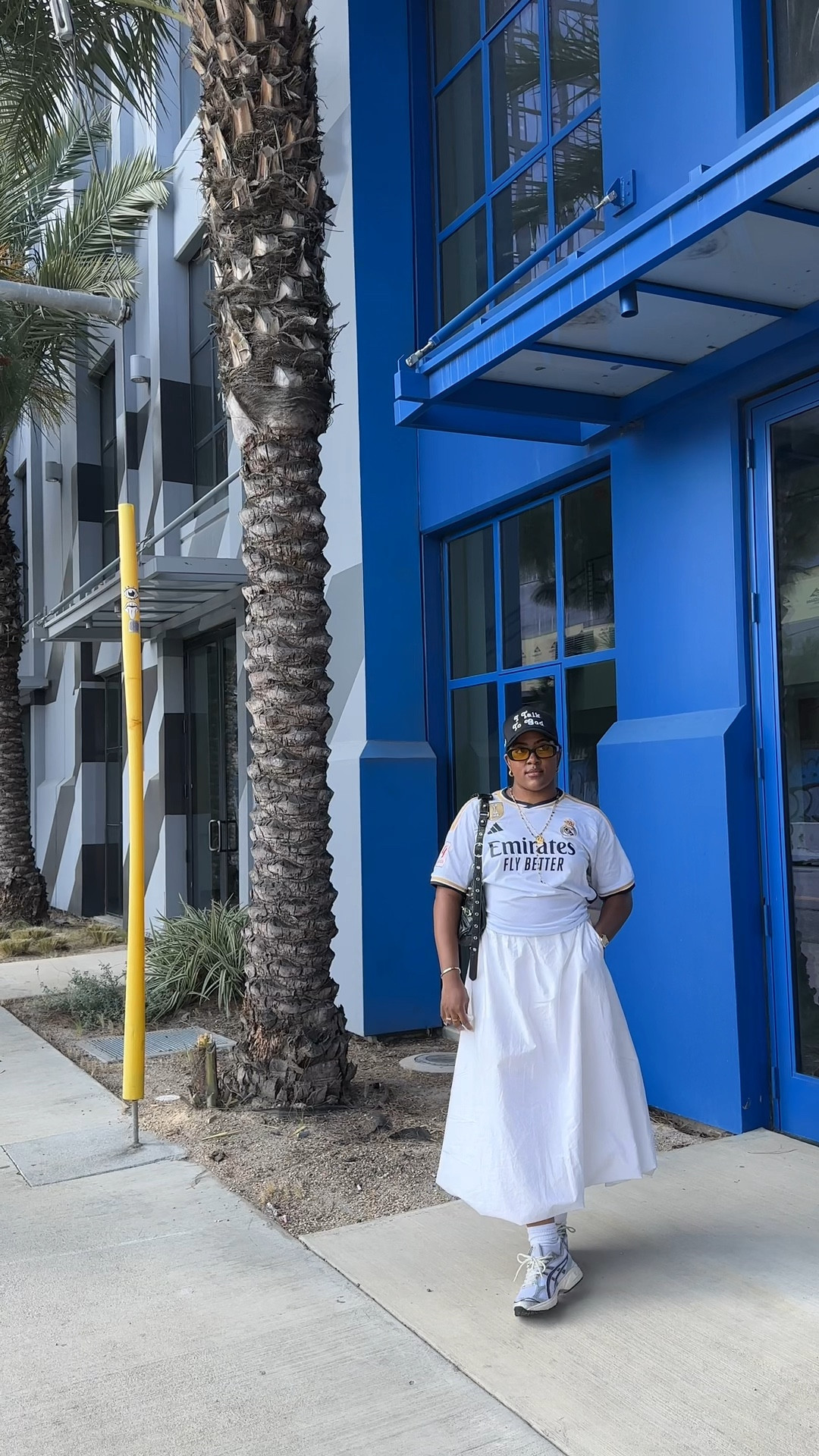 sporty OOTD ⚽️ 💙

White skirts are a MUST have for spring/ summer! 

#LTKStyleTip #LTKMidsize #LTKVideo