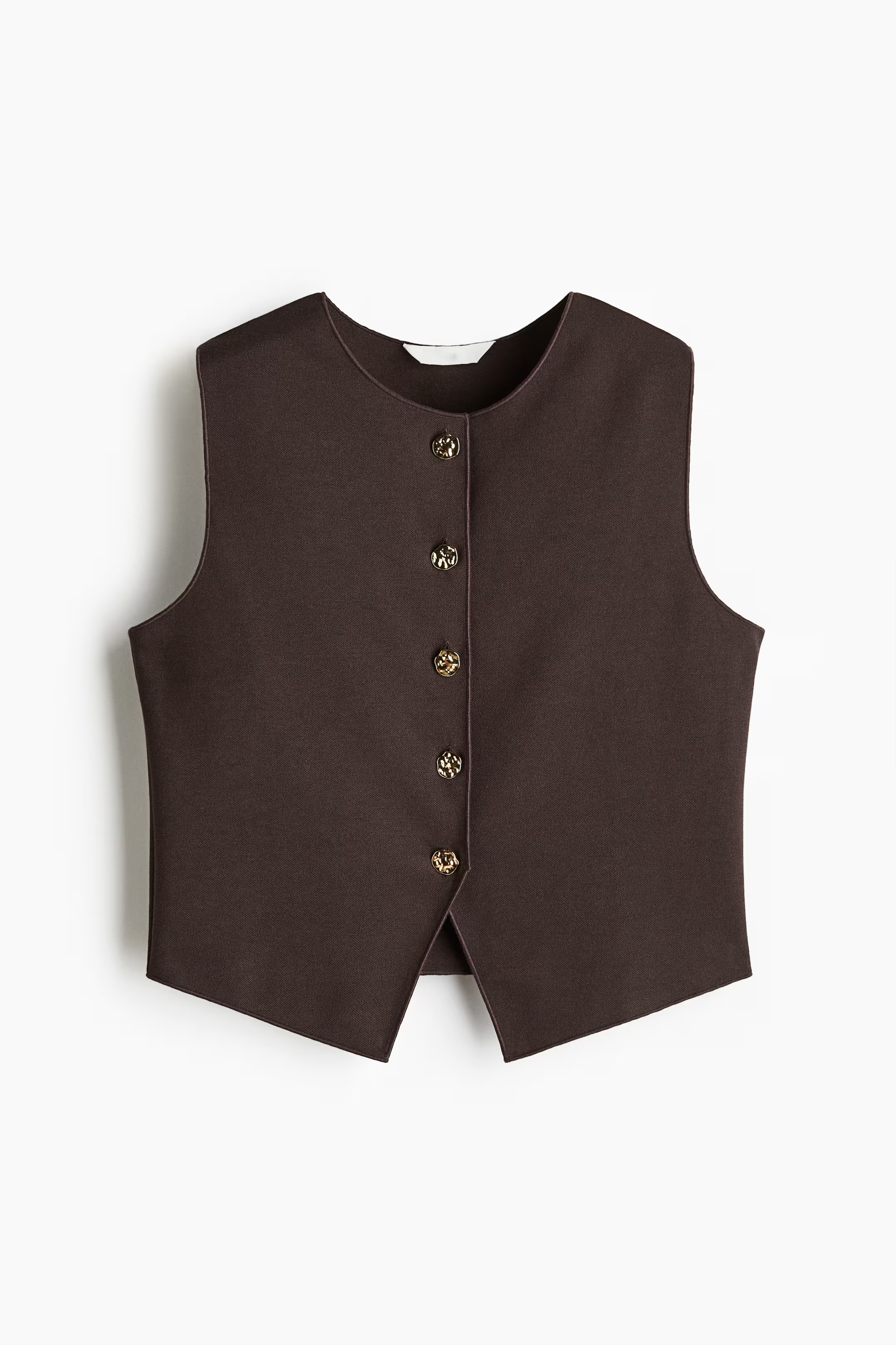 Jersey waistcoat | H&M (UK, MY, IN, SG, PH, TW, HK)