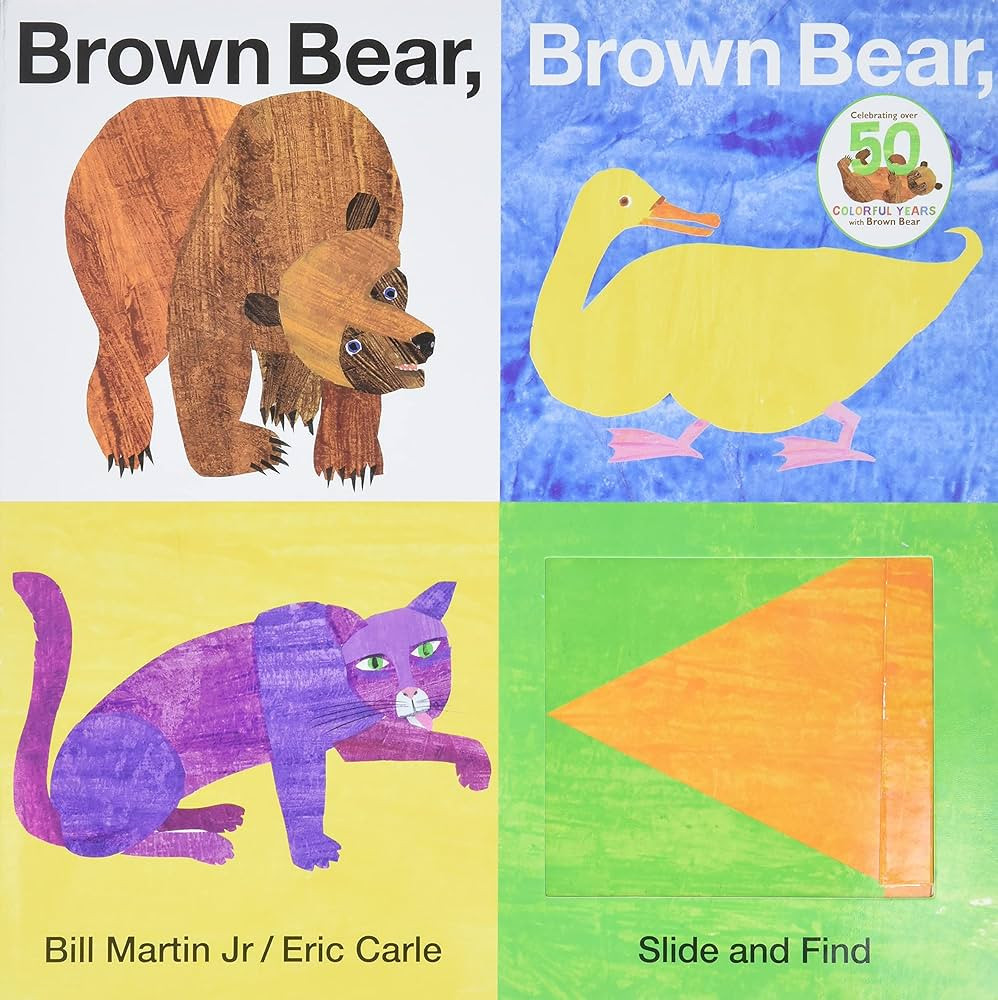 Brown Bear, Brown Bear, What Do You See? Slide and Find (Brown Bear and Friends) | Amazon (US)