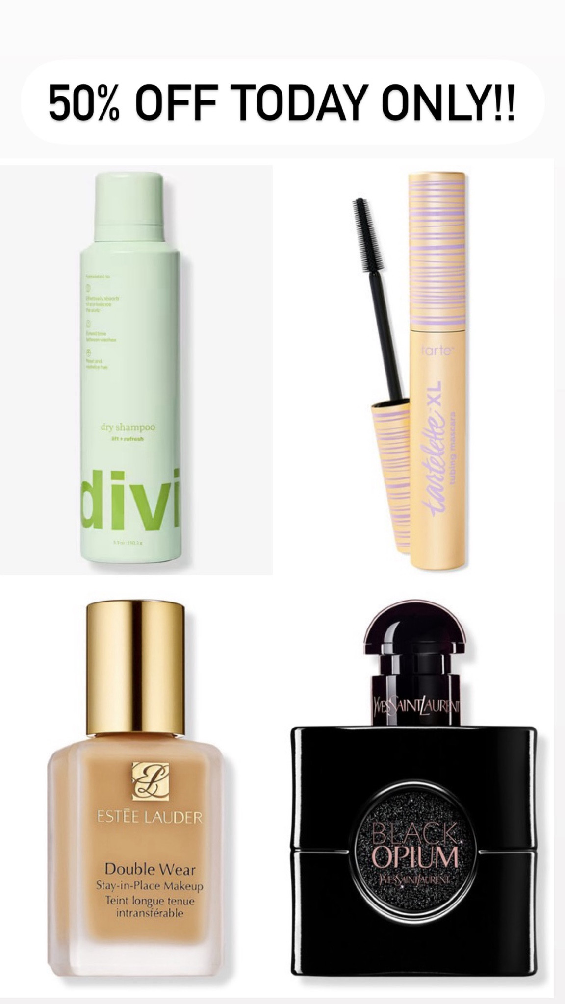 Ulta beauty sale! 50% off today only!!

#LTKBeauty #LTKFindsUnder50 #LTKSaleAlert