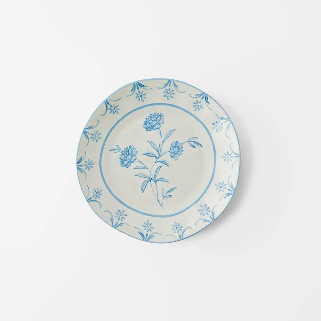 Lucinda Side Plate - Blue/White | Bed Bath N' Table
