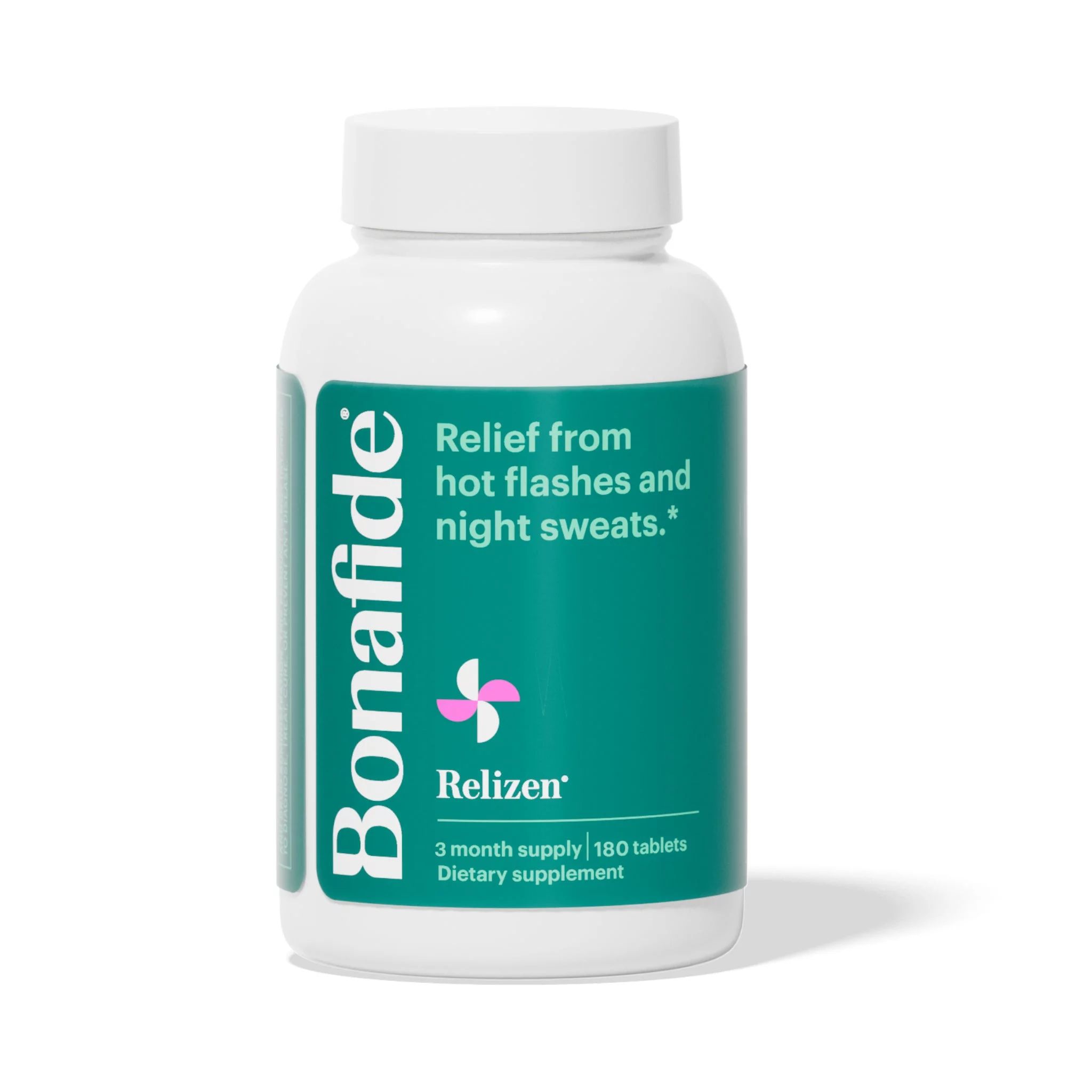 Bonafide Relizen – Hormone Free Hot Flashes, Night Sweats and Menopause Support Supplement, 60 ... | Walmart (US)