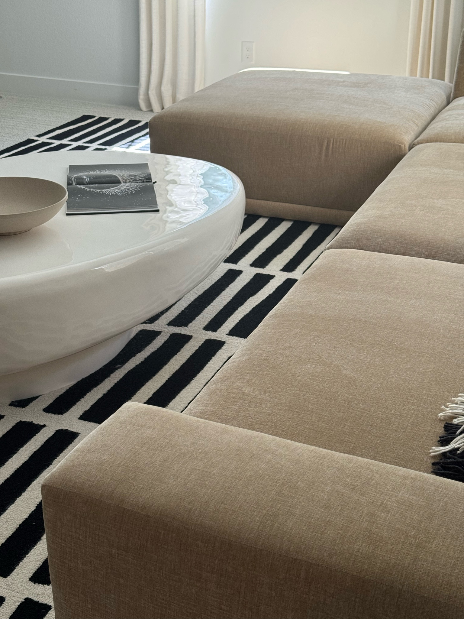 The biggest lounge sofa! 

Home decor 
Furniture 
Couch 
Coffee table 
Rug
Modern 
Decor 

#LTKSeasonal #LTKHome #LTKStyleTip