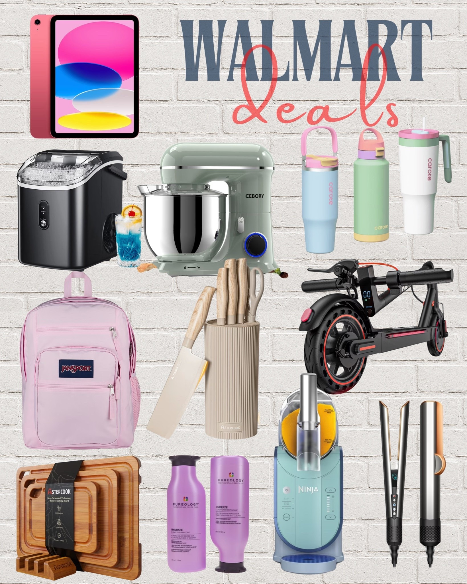 Major Alert: Walmart Deals Event! ‼️

Upgrading your everyday routine just got a lot cheaper. From high-tech hair tools and iPads to the perfect wooden cutting board set, Walmart has slashed prices on all the viral favorites.

• Tap the link in my bio or follow my shop on the LTK app to score these deals before they're gone!

XOXO,
Ana Randall 💗


#WalmartDeals #LTKfinds #SaleAlert
#ShoppingHaul #HomeEssentials #Pureology

#LTKsale #LTKü50