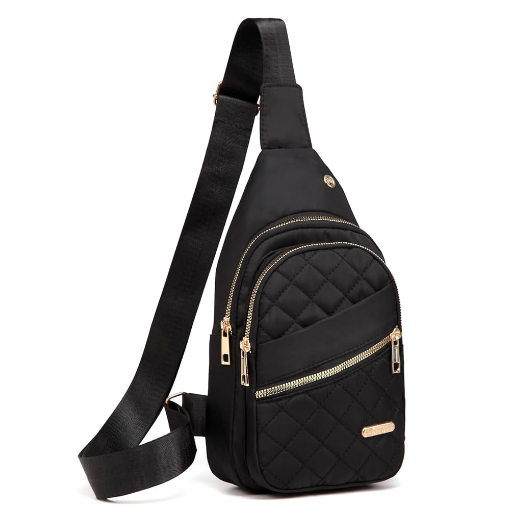 Crossbody Small Sling Backpack Sling Bag for Women Men, Chest Bag Daypack Crossbody for Travel Sp... | Amazon (US)