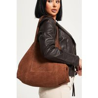 Womens Tan Cow Suede Bag - Brown - One Size | NastyGal UK