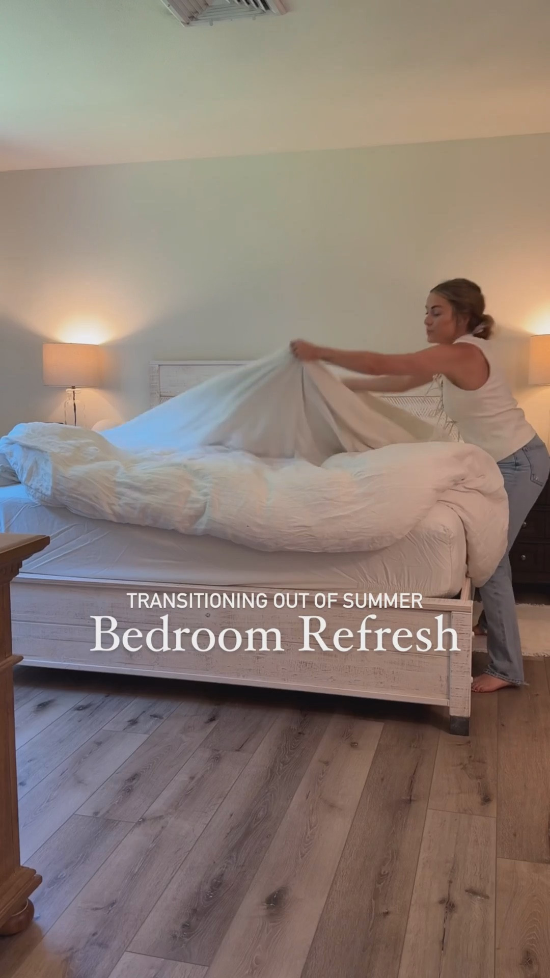 A much needed bedding refresh 🤍 and for us hot sleepers we can finally have the dreamy duvet look without the heat 👏🏼 I paired the @cariloha breathable bamboo muslin duvet cover with the lightweight duvet insert giving the coziest layered look minus the sweat! 

#ad

#LTKHome #LTKStyleTip #LTKFamily