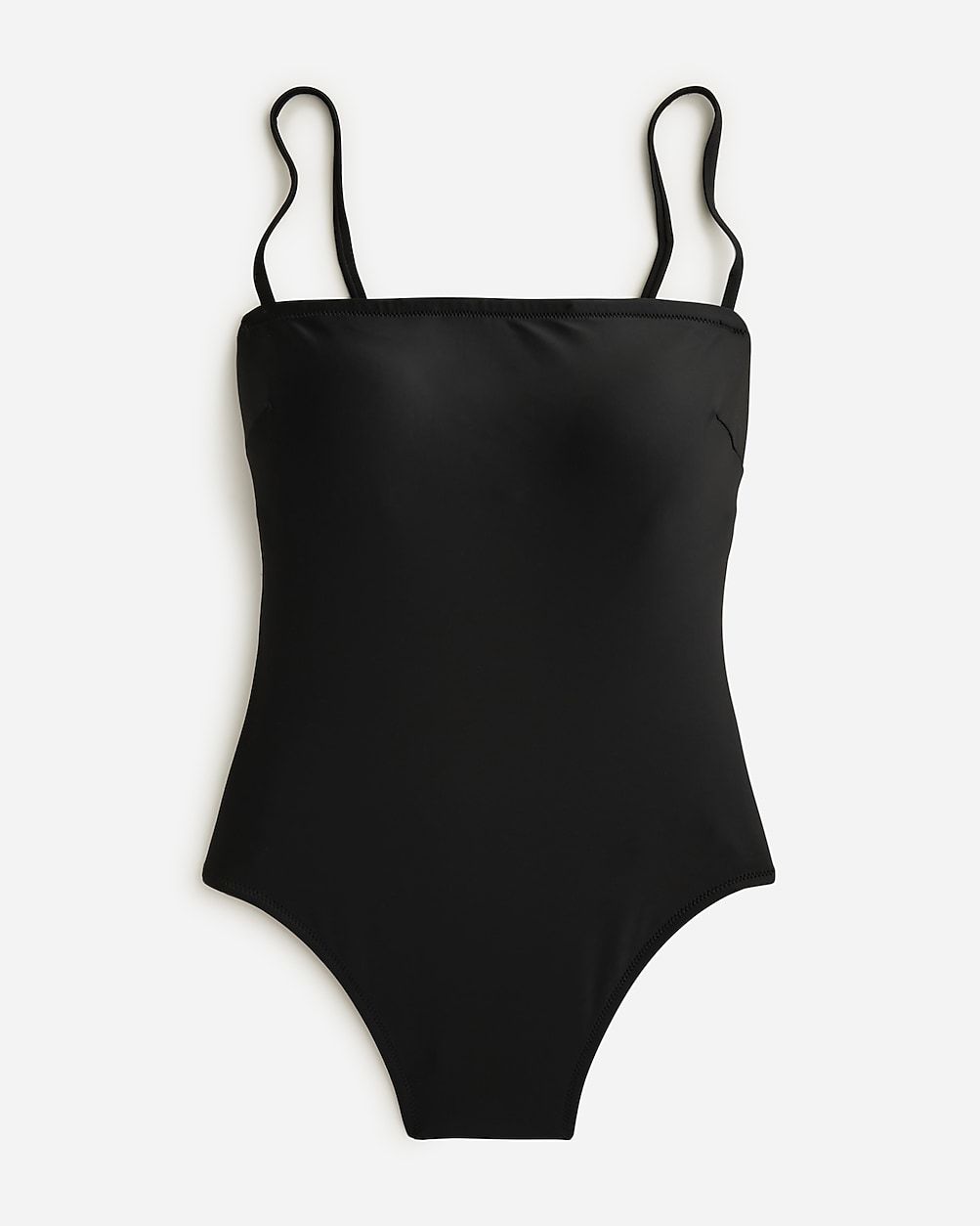 Squareneck one-piece swimsuit | J.Crew US